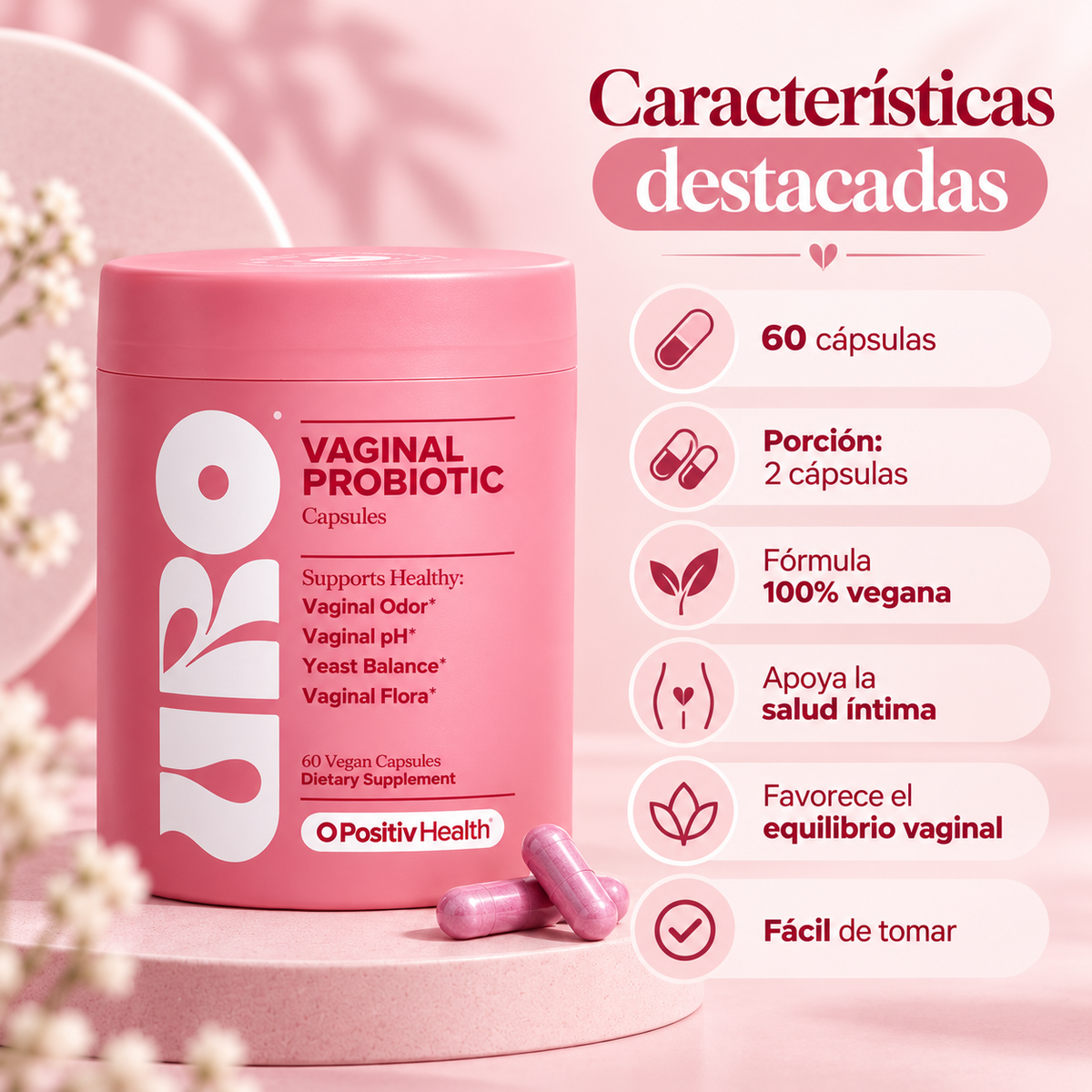 UroBalance Femme | Probiótico Íntimo Diario